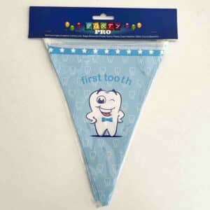 First Tooth Blue Banner