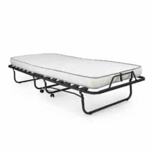 Folding bed + mattress 90x200