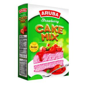 Aruba Cake Mix Strawberry 500G
