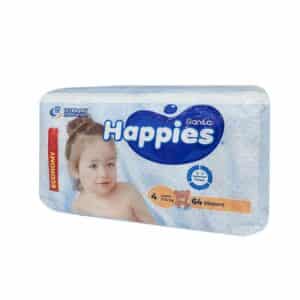Sanita Happies #4 Large(7-14KG) *64 Diapers