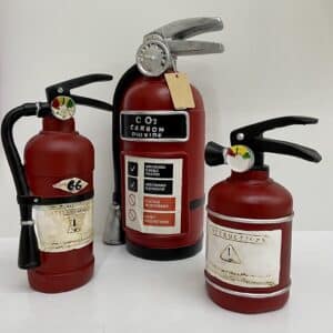 Fire Extiguishers Set - 3 Pcs