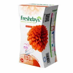 Freshdays Pantyliners Daily Comfort 2 in 1 *24 Pads