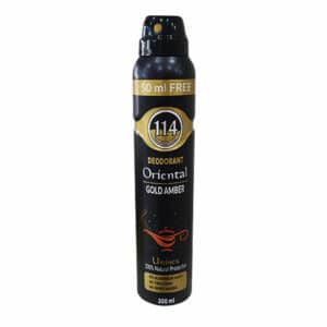114 Deodorant Gold Amber 200ML