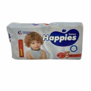 Sanita Happies Size 4+ (8-16 KG) *44 Diapers