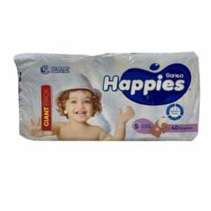 Sanita Happies Size 5 *40 Diapers