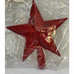 Christmas Tree Star - Medium - Red