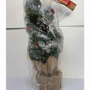 Christmas Decorated Tree w/ pine