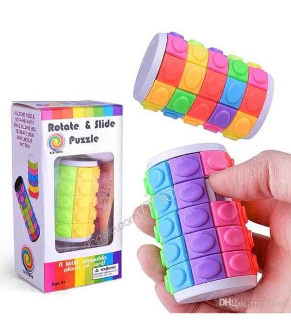 Mascube TY-03/3500 Puzzle Rotate & Slide 6.5x4cm Multicolor - Image 1