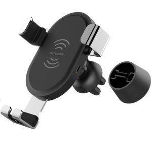 Car Charger Wireless 2-in-1 Universal Air Vent Mount Gravity Holder - BQ001