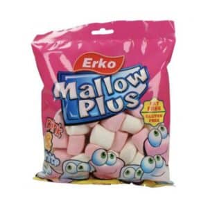 Erko Mallow Plus Pink & White 100G