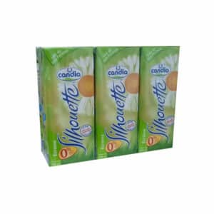 Candia Silhouette Fat Free Milk 200ML *6 Pcs