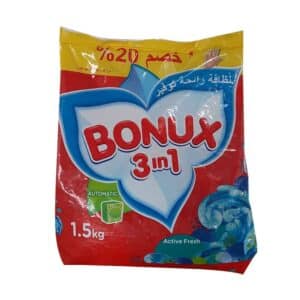 Bonux 3 in 1 Automatic 1.5KG - Active Fresh