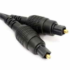 Conqueror Fiber Optic Cable Toslink to Toslink 3 Meter Black - C117G