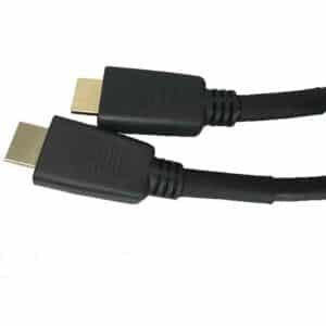 Conqueror HDMI Cable 4K High Speed Ethernet and Audio Gold Plated Connectors 30 Meter Black - C45G