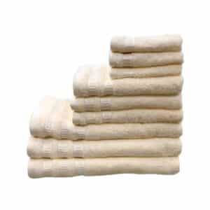 Cotton Towels Ivory-Size : 30x30 cm