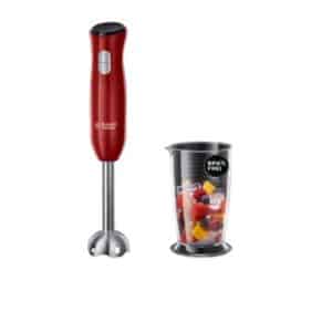 Russell Hobbs Hand Blender 500W, 2 Speed Levels + Pulse Stainless Steel Blades, 0.5L Container, 24690-56