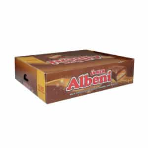 Ulker Albeni Milk Chocolate Coated Caramel And Biscuit 52G *18 Pcs