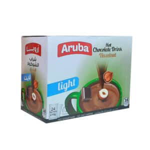 Aruba Hot Chocolate Drink Hazelnut Light (3 in 1) 26G *24 Sachets