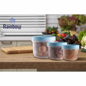 Rainbow Round Boxes *3 Pcs