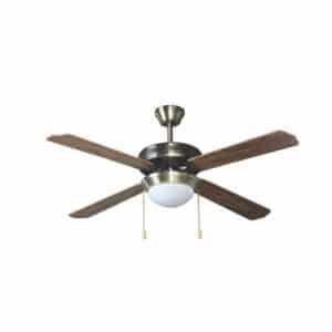 Wave, Ceiling Fan 70W 3 Speed 1 Light