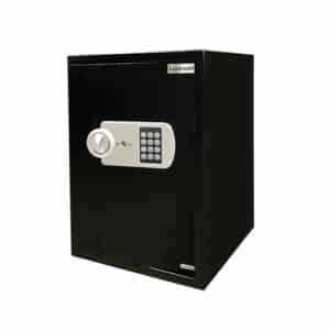 Lock Well Electronic Safe, Digital Lock With 3 Led Indicators, Black Colors, 50EL