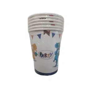 Party Dinasour Cups 6's
