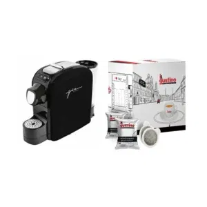 GIA Pods Espresso Machine + Gustinio Pods Box 100's