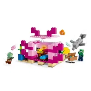Minecraft The Axolotl House Construction Toy