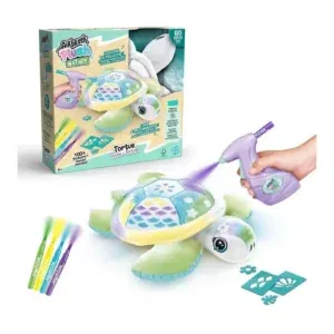 Airbrushed plush toy