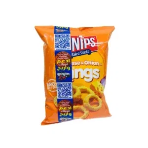 Snips Cheese & Onion Rings 70G