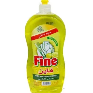Fine Dish Washing Liquid Zesty Lemon 1300G