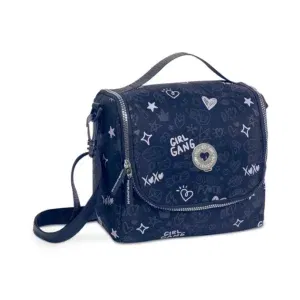 DKT Thermic Lunch Bag Bisous 21X24X12Cm #65349/2024 Navy Blue