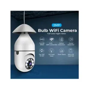 CCTV Panoramic Camera Light Bulb 2-Mega Pixels