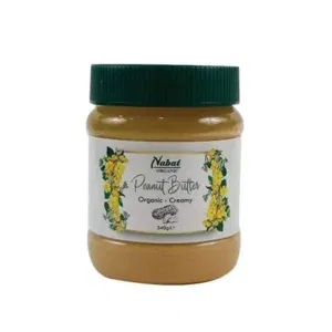 Nabat Organic Peanut Butter Creamy 340G