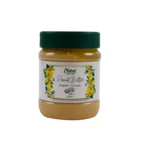 Nabat Organic Peanut Butter Crunchy 340G