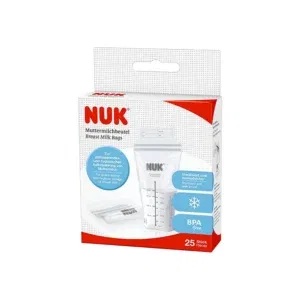 Nuk Breast Milk Bags 25's X 180ML