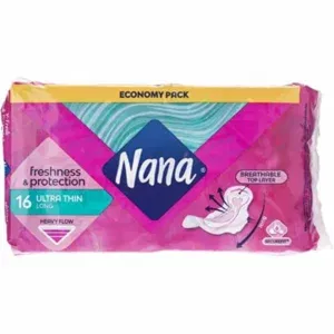 Nana Ultra Thin Long Economy Pack 16's