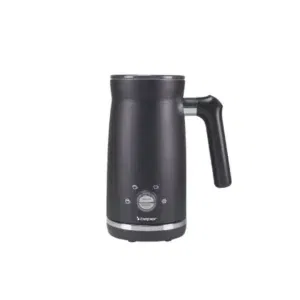 Beper Automatic Milk Frother, With LID, 300ML, 4 Functions, Power 500W, Black, P101CAF001