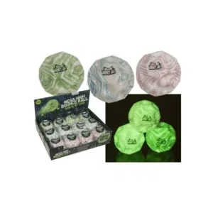 Out Of The Blue Glow-In-The-Dark Bounce Ball Size: 7 Cm High Bounce For Outdoor Fun#12/0807.