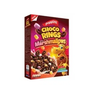 Poppins Choco Rings & Marshmallows 350G