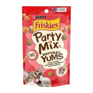 Purina Friskies Party Mix Natural Yums Cat Treats 60G